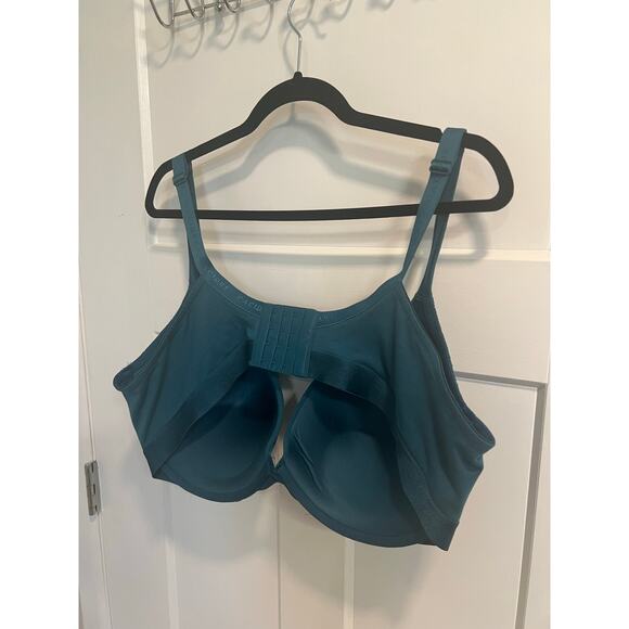 Lane Bryant Cacique Boost Plunge Bra Sz 44DDD Triple D Plus Size Cotton Spandex - Picture 6 of 8